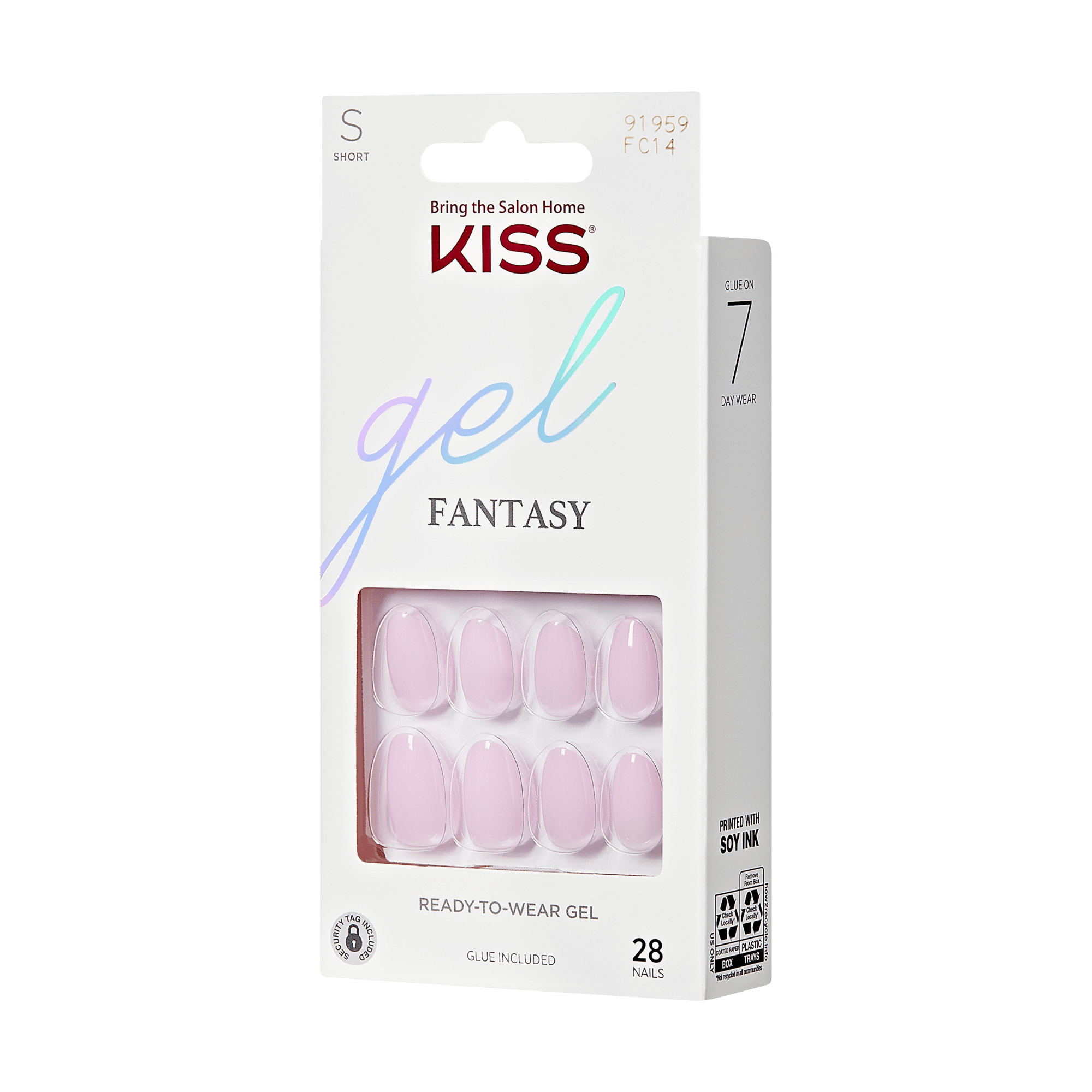 KISS Gel Fantasy Nails - Pure Love