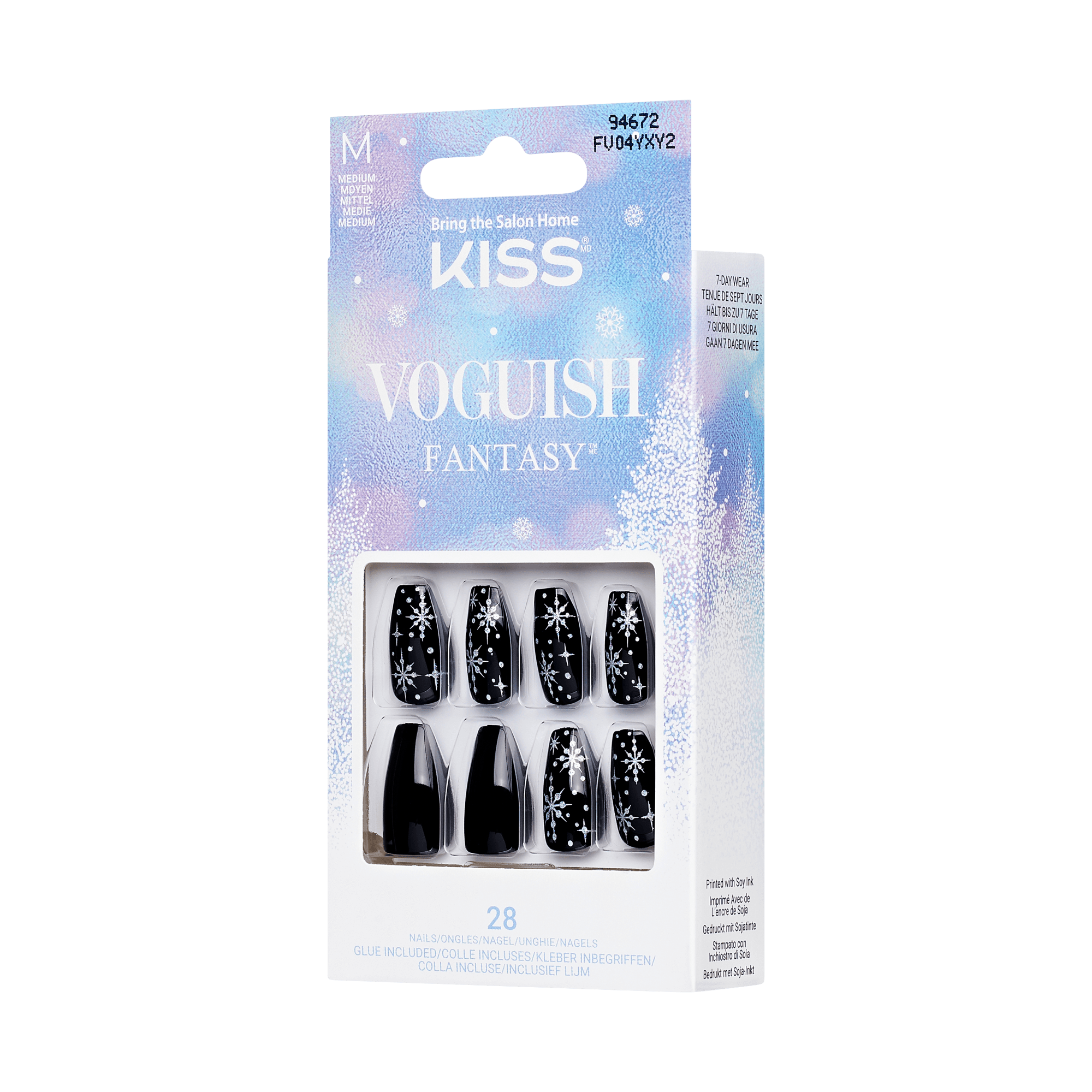 KISS Voguish Fantasy Holiday Nails - The Merriest