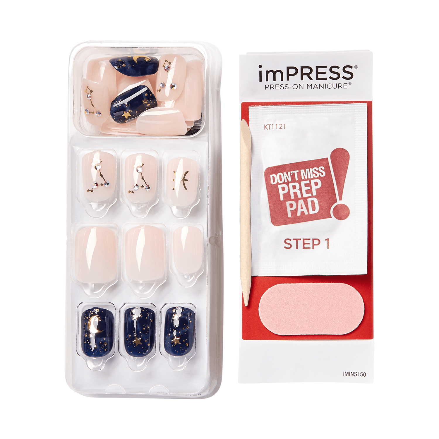 imPRESS Press-On Manicure Zodiac Collection  - Pisces