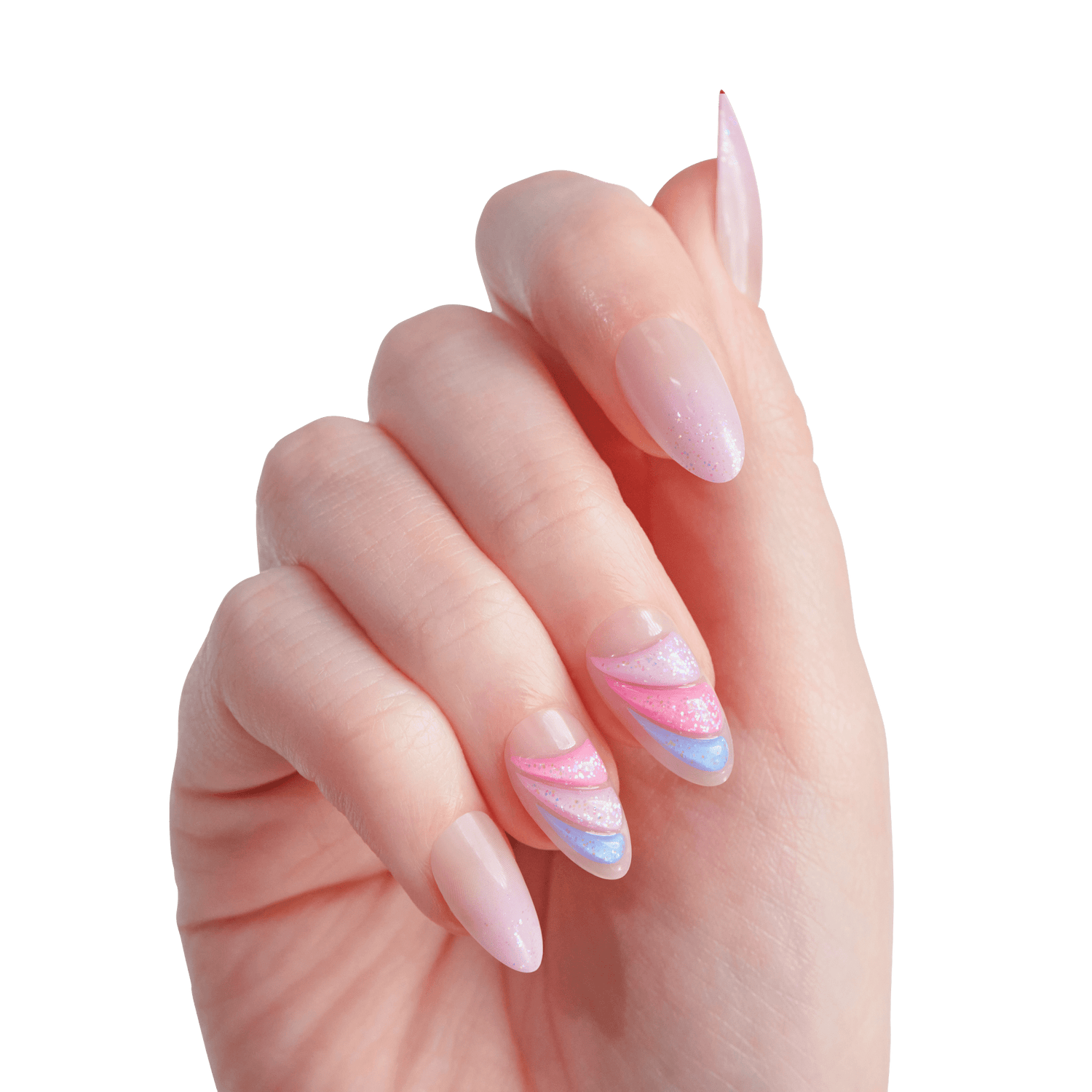 KISS Gel Fantasy Allure Nails - Glide