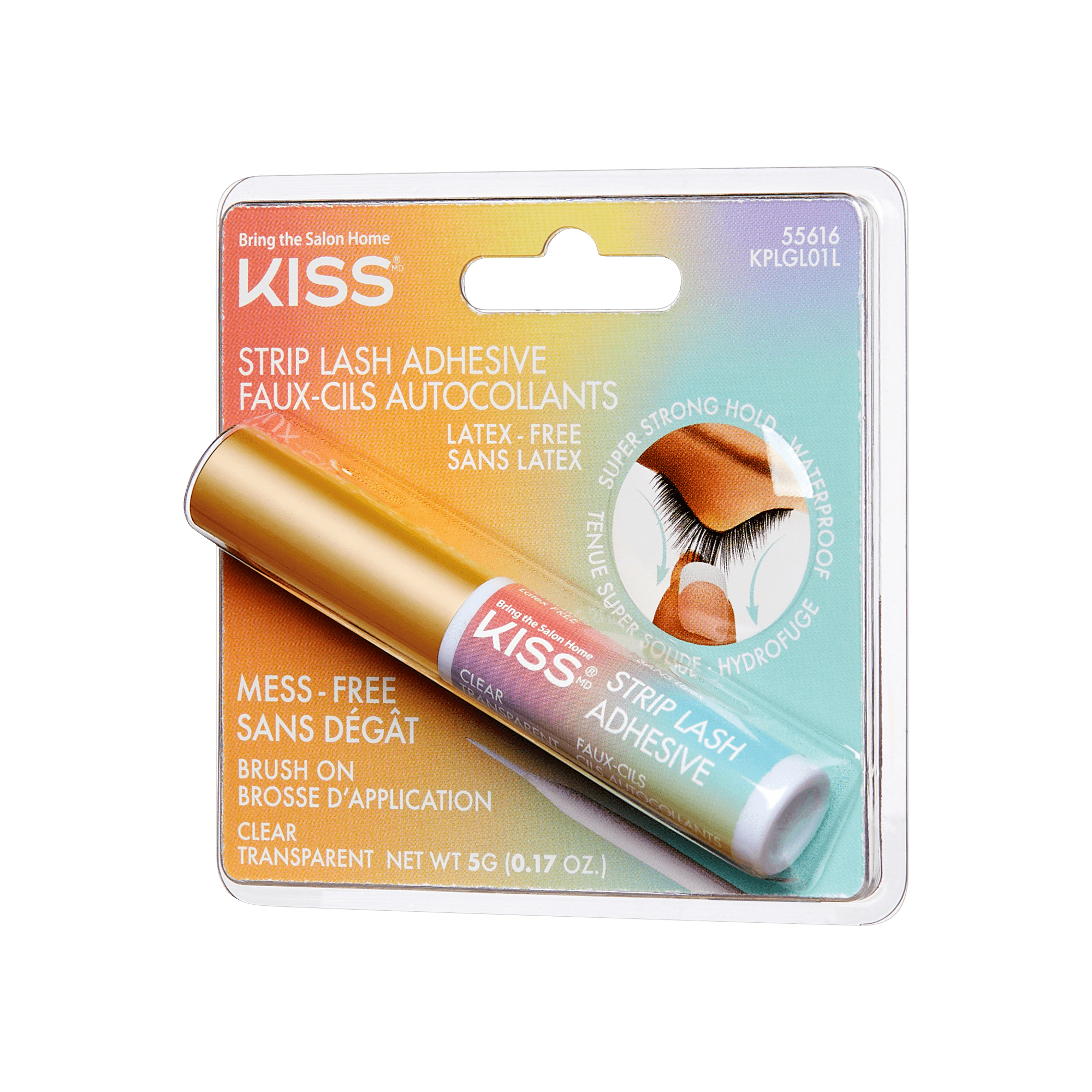 KISS Pride Strip Eyelash Adhesive – Clear