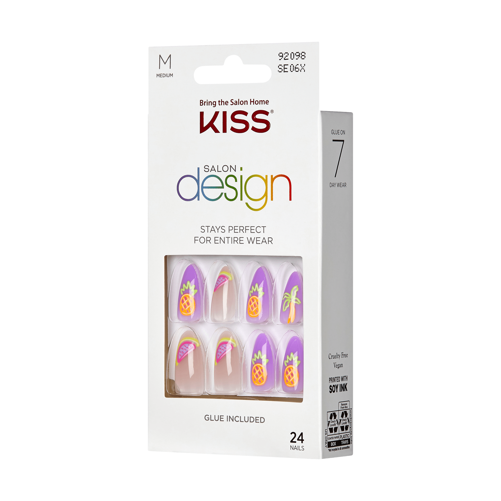 KISS Salon Design Nails - Worry bout Karma