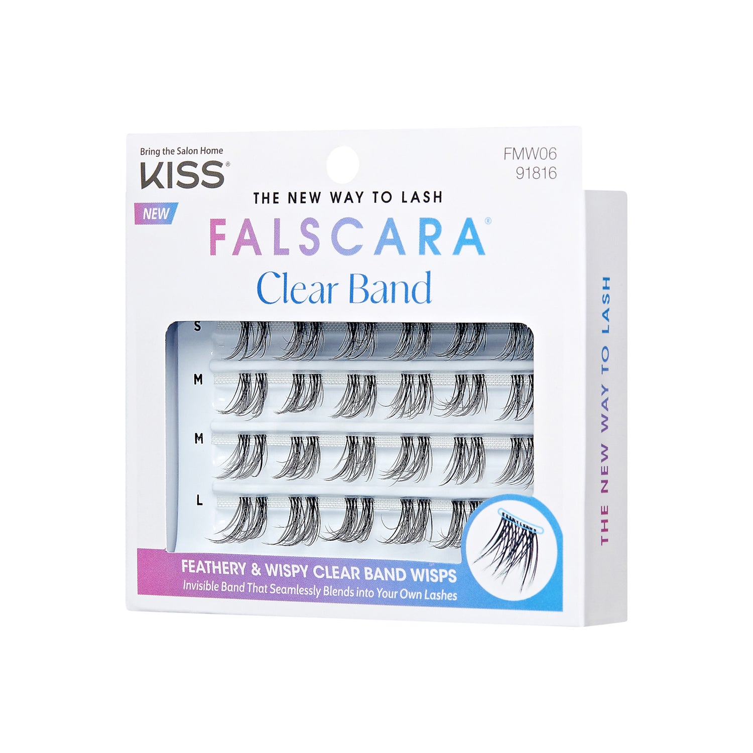 FALSCARA Clear Band Multipack – 24 Wisps