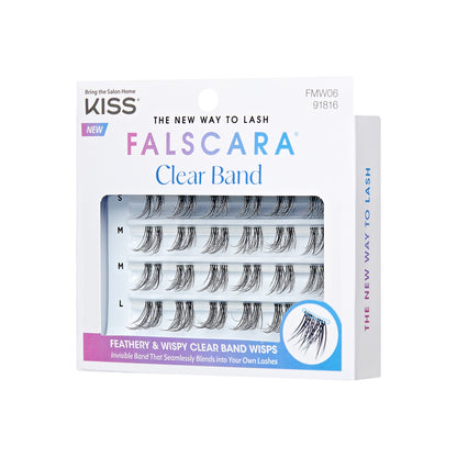 FALSCARA Wisps Clear Band Multipack – 24 Wisps