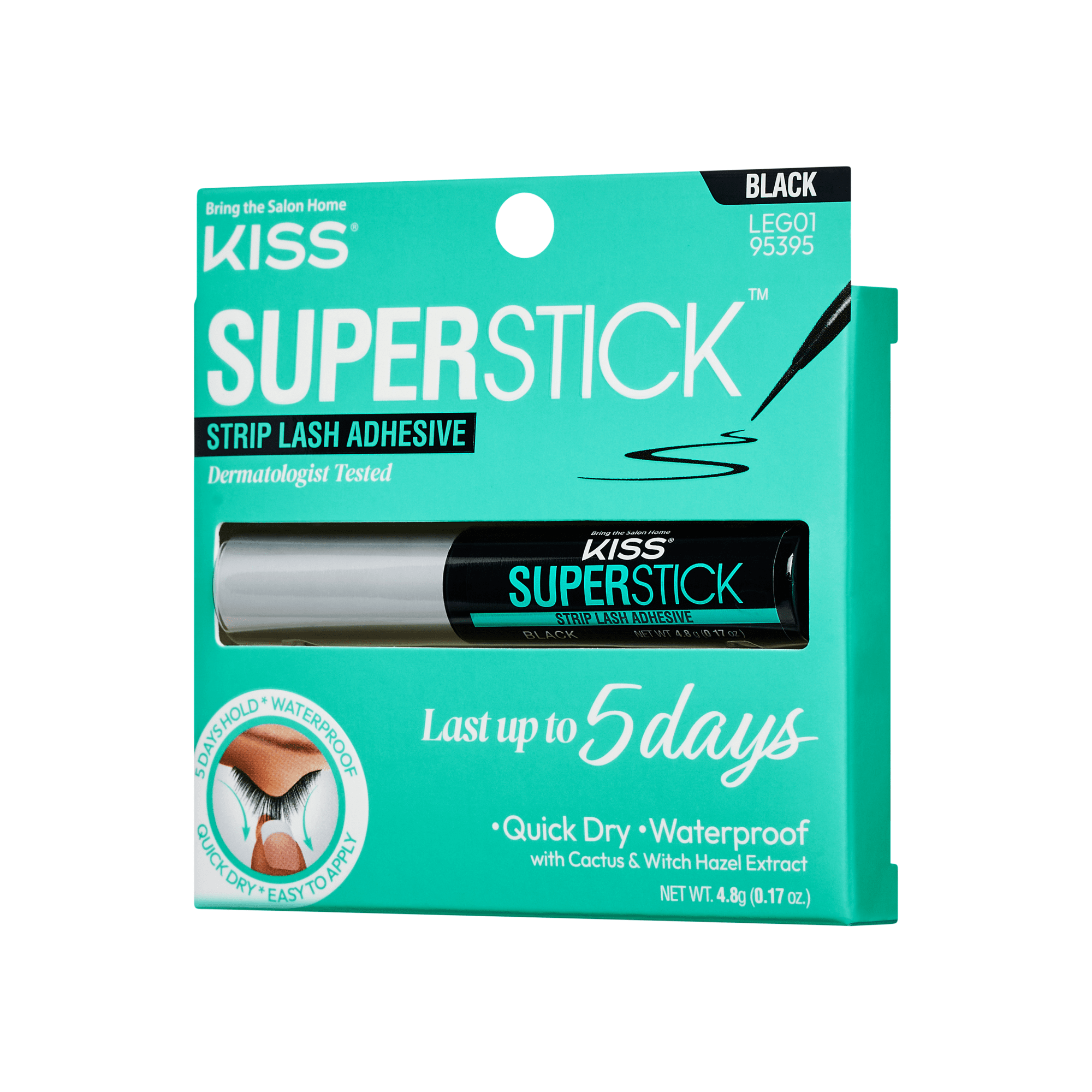 KISS Superstick Strip Lash Adhesive - Black