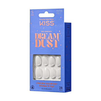 KISS Gel Fantasy Dreamdust Press On Glue Nails - Dancin