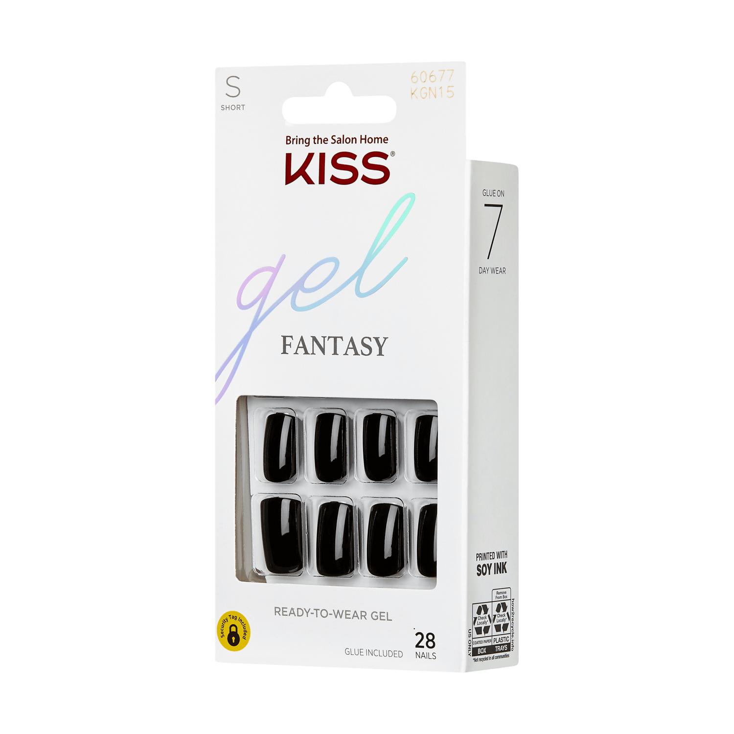 KISS Gel Fantasy Press On Glue Nails - Aim High