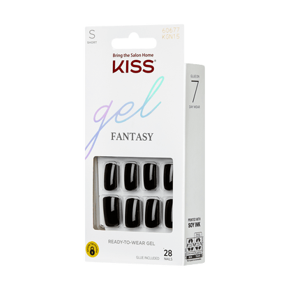 KISS Gel Fantasy Press On Glue Nails - Aim High