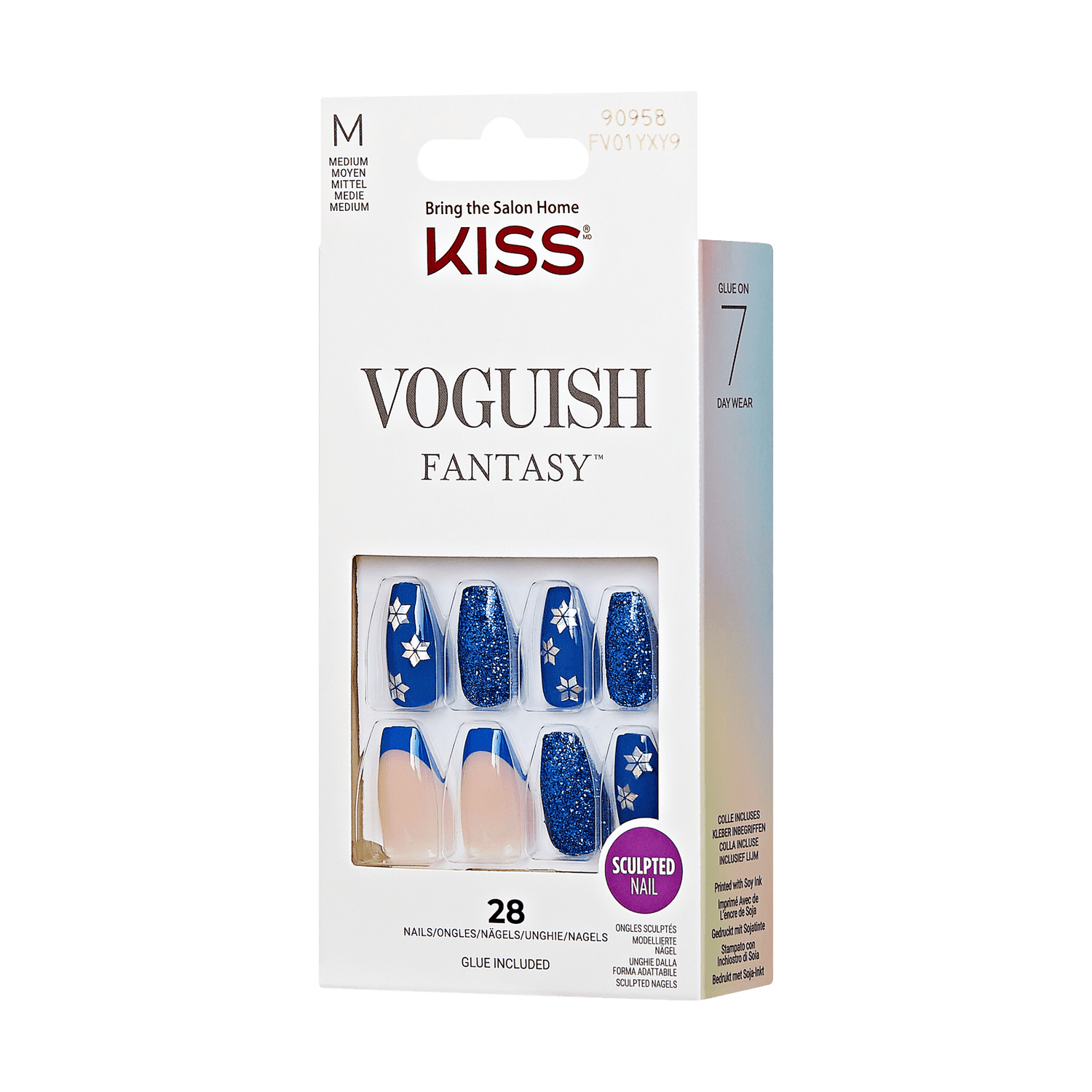 KISS Voguish Fantasy Hanukkah Nails- Daylight