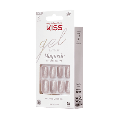 KISS Gel Fantasy Magnetic Press On Glue Nails  - Dignity