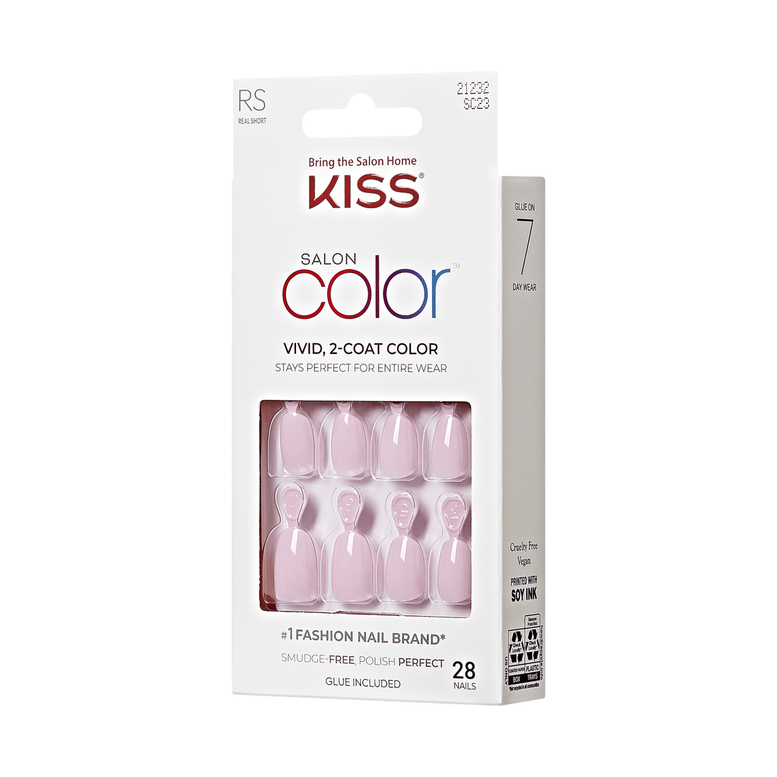 KISS Salon Color Press On Glue Nails  - Afternoon Tea