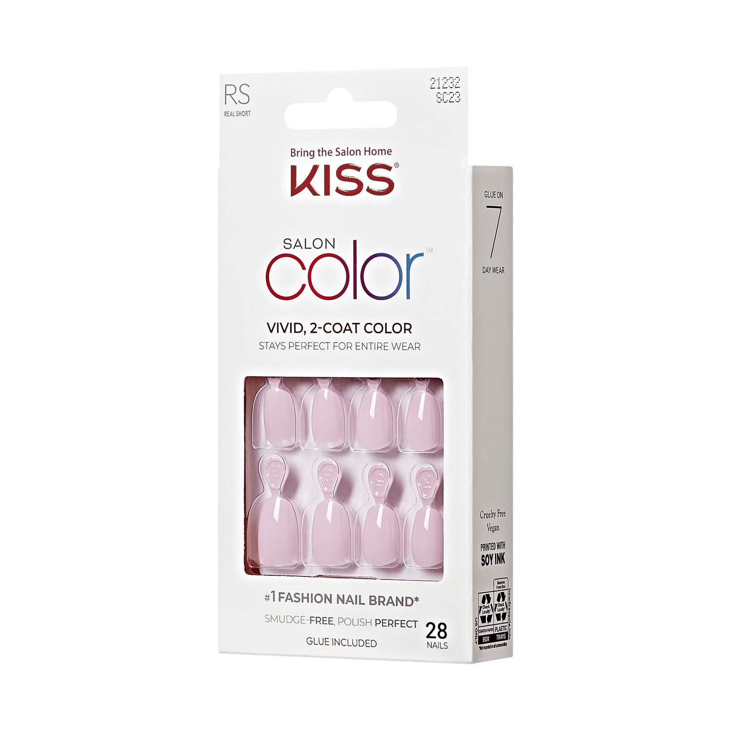 KISS Salon Color Press On Glue Nails  - Afternoon Tea