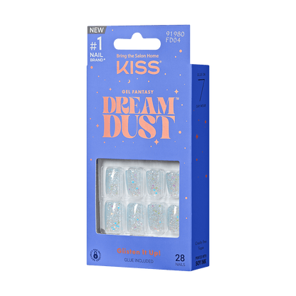 KISS Gel Fantasy Dreamdust Nails - Champagnes