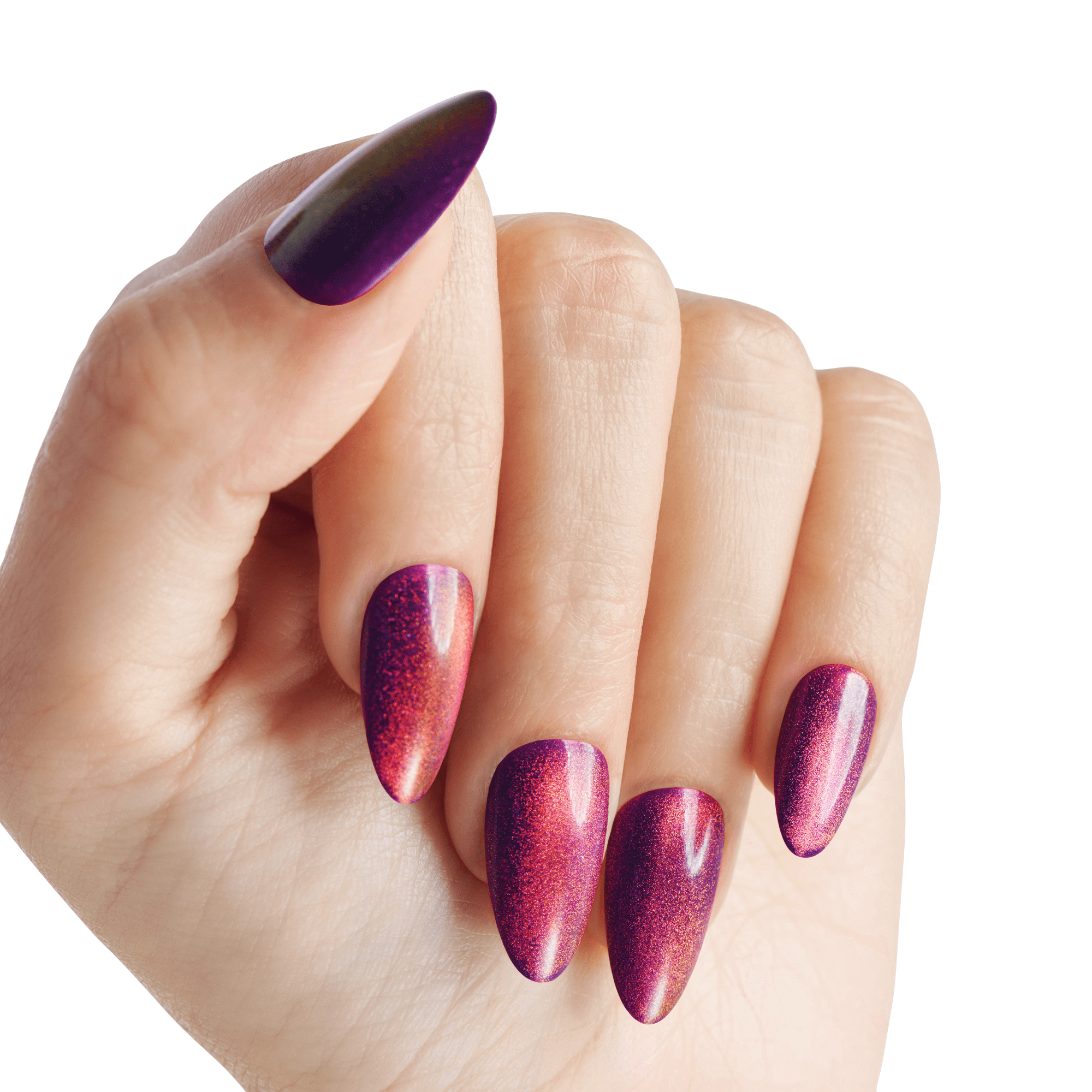 KISS Gel Fantasy Magnetic Nails - Stream