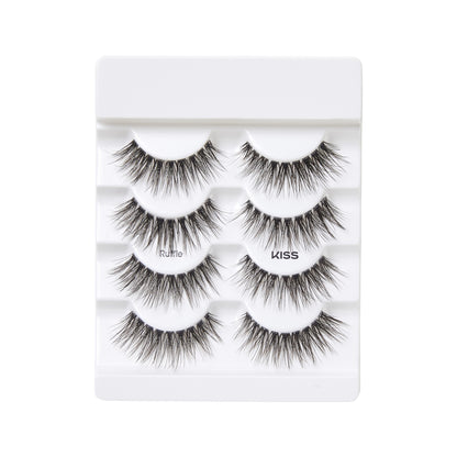 KISS Lash Couture Naked Drama False Eyelashes Multipack - Ruffle