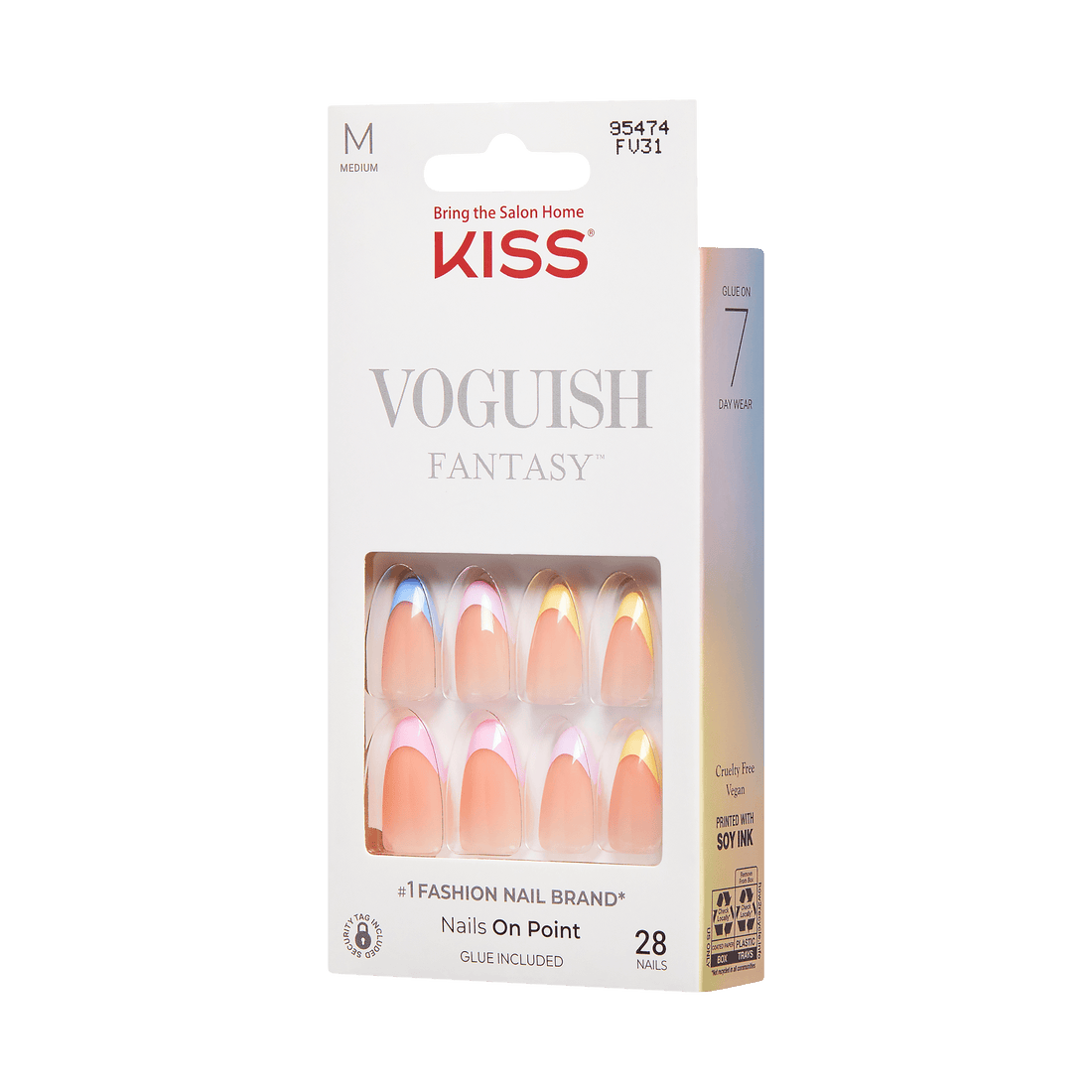 KISS Voguish Fantasy Nails - Sugar Spin