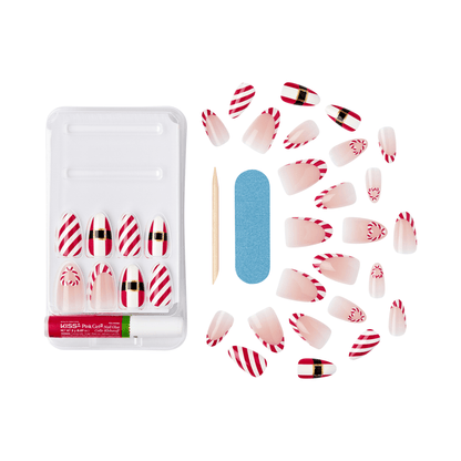 KISS Voguish Fantasy Holiday Nails - Jolly Jolly