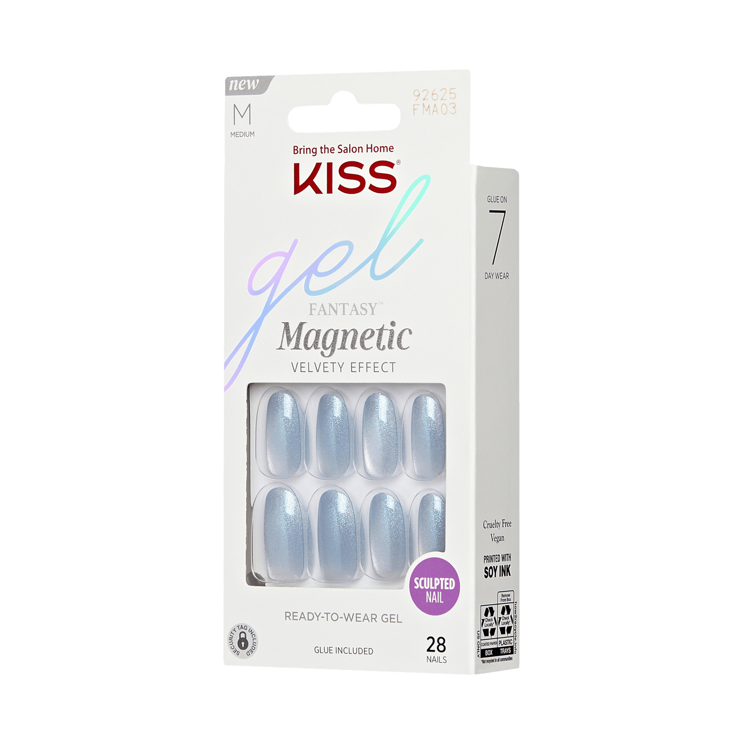 KISS Gel Fantasy Magnetic Nails - After Summer