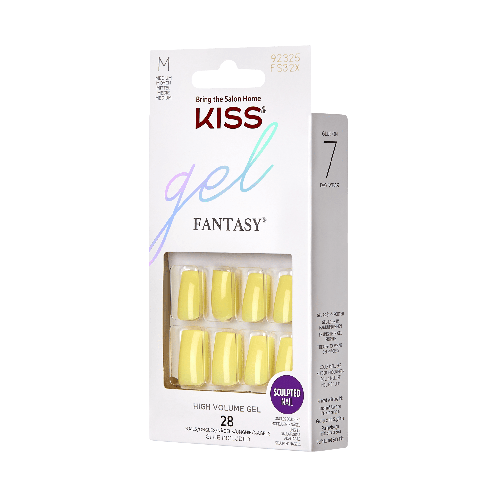 KISS Gel Fantasy Sculpted Nails - Get Real