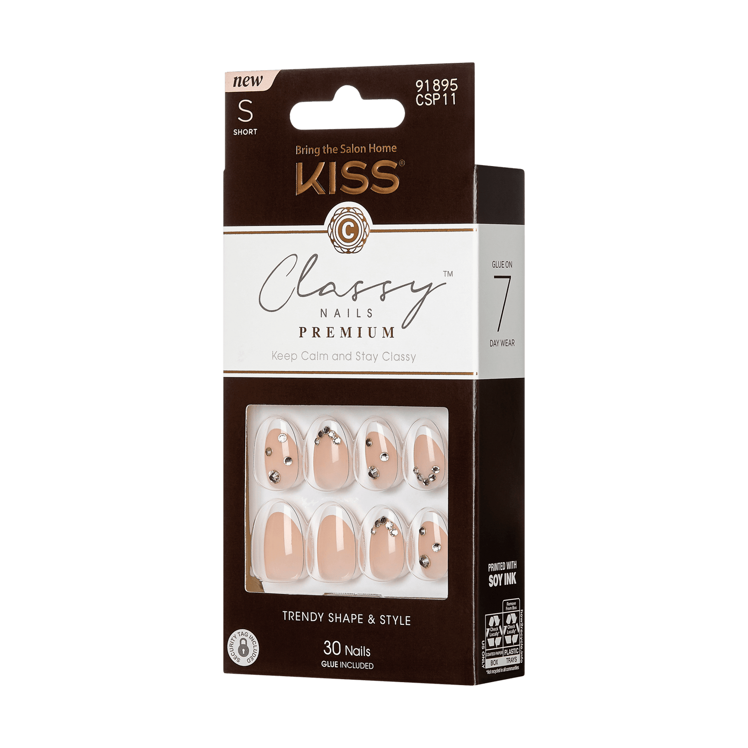 KISS Premium Classy Nails - Prevailing