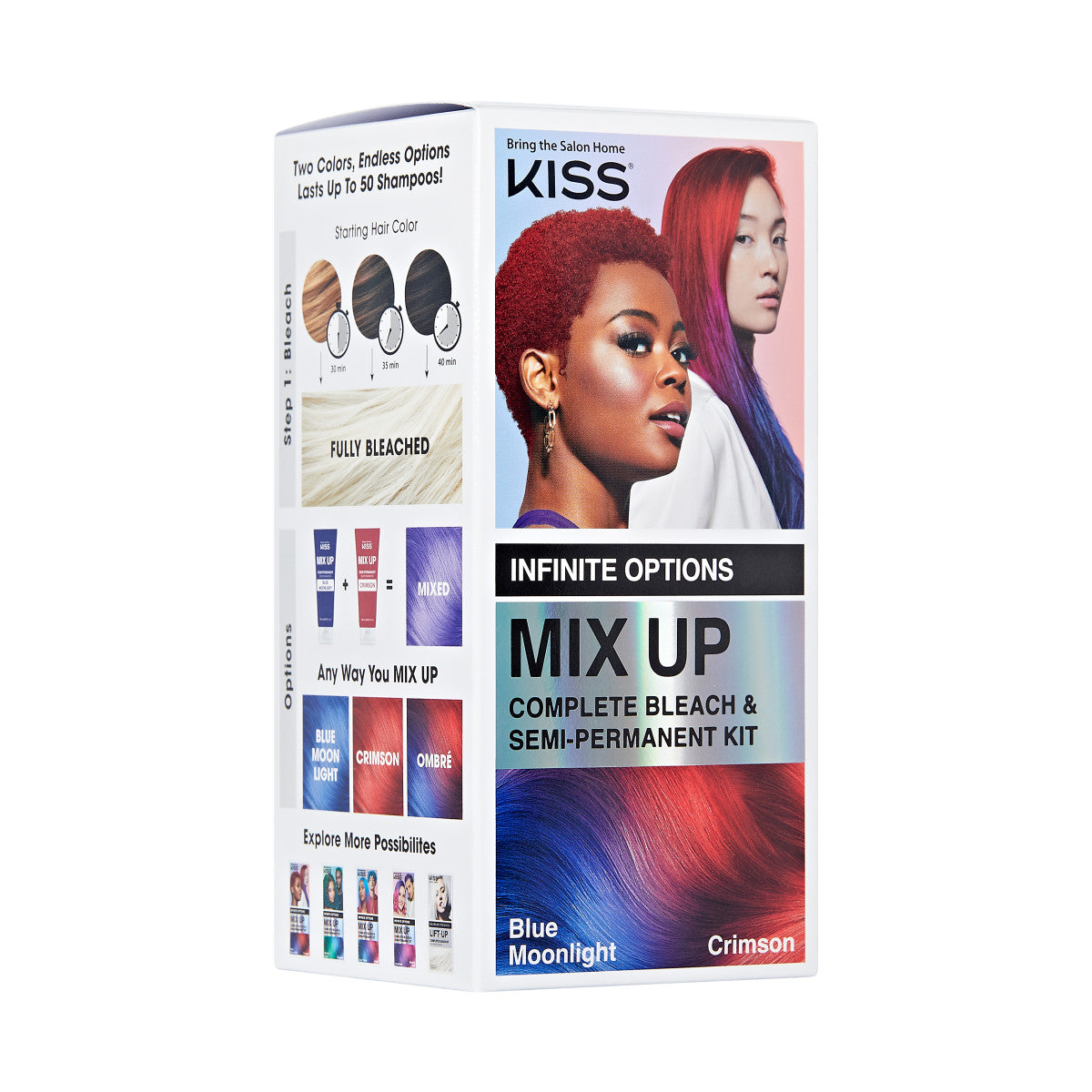 Mix Up Complete Hair Color Kit – Blue Moonlight &amp; Crimson