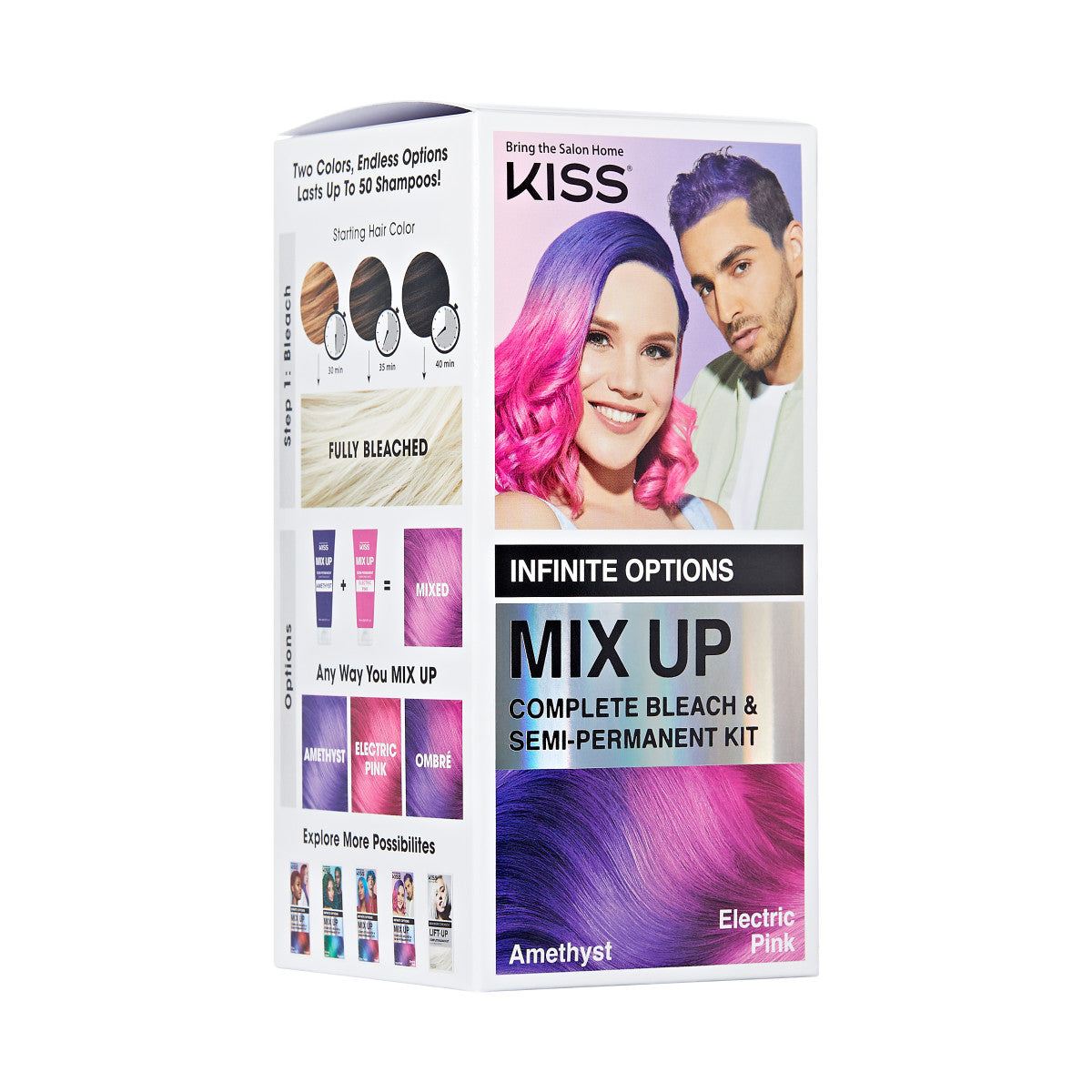 Mix Up Complete Hair Color Kit – Electric Pink &amp; Amethyst