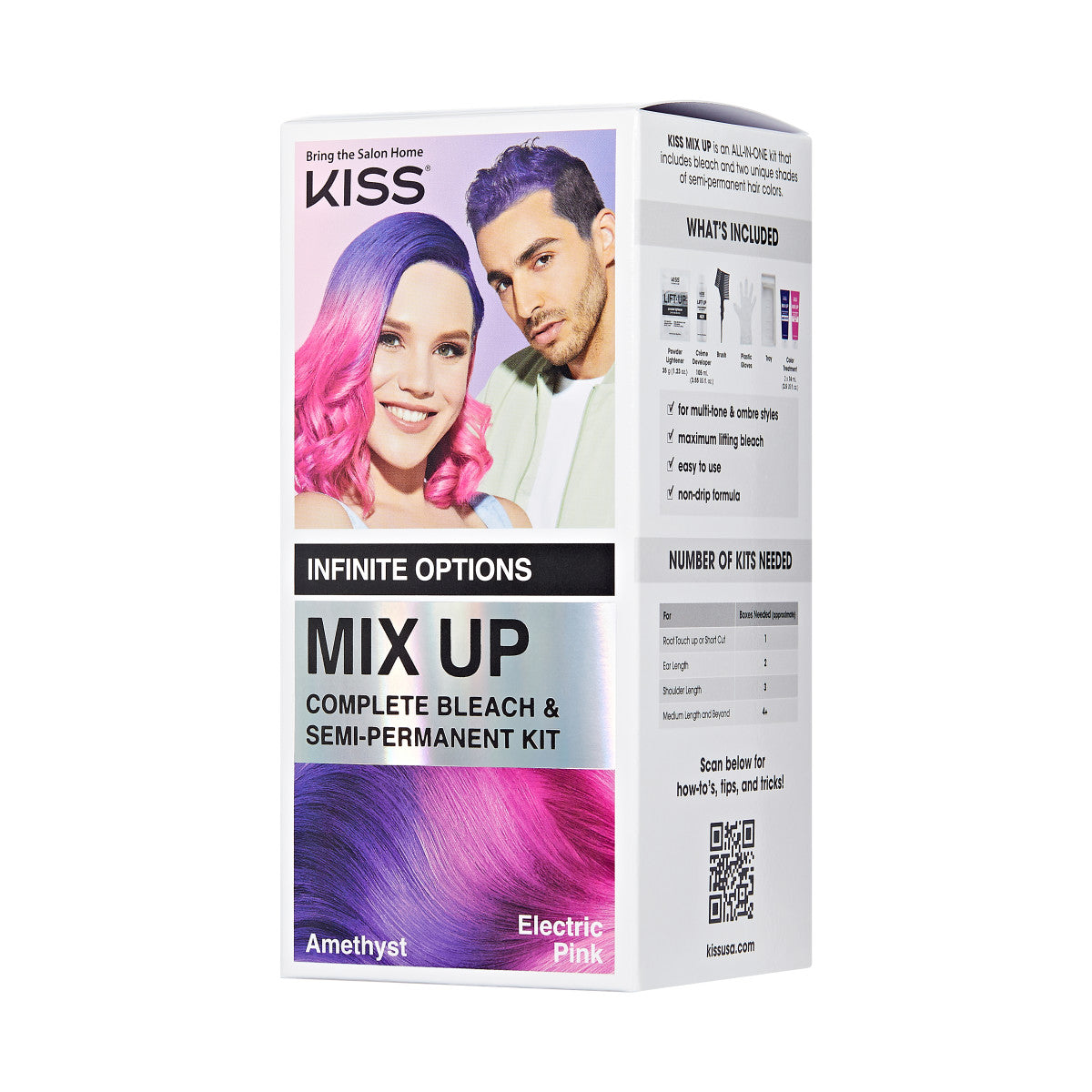 Mix Up Complete Hair Color Kit – Electric Pink &amp; Amethyst