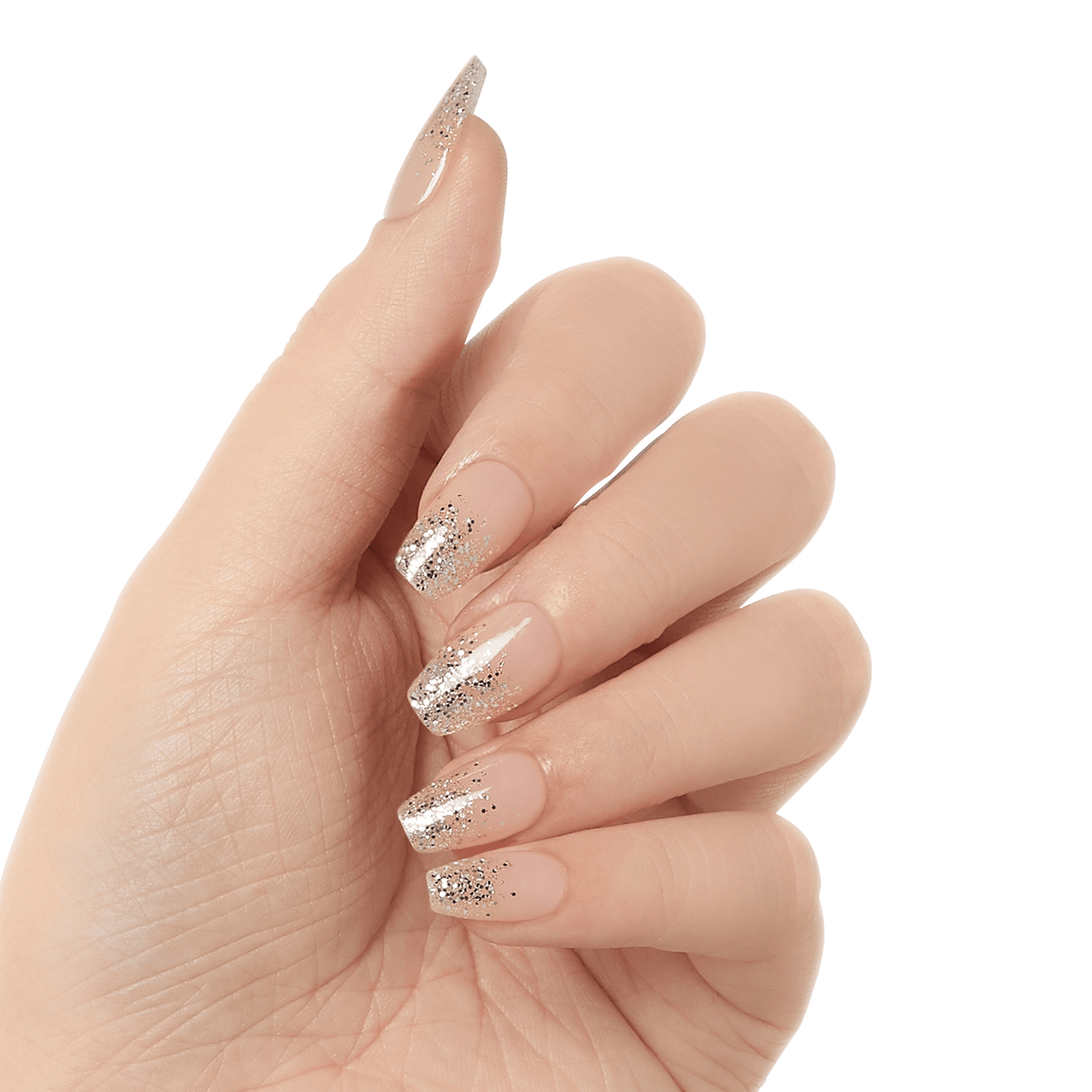 KISS Salon X-tend Design Press On Gel Nails - Satellite