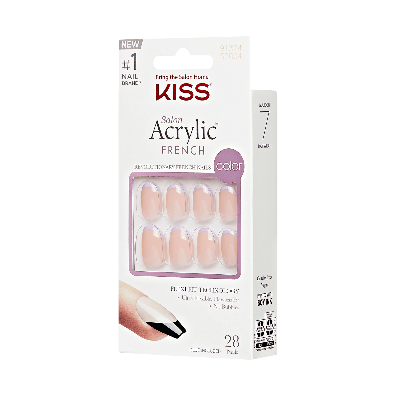 KISS Salon Acrylic French Color - Like Me