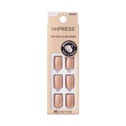 imPRESS Color Press-On Manicure - Latte