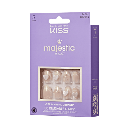 KISS Majestic Press On Glue Nails - Feel A Lot