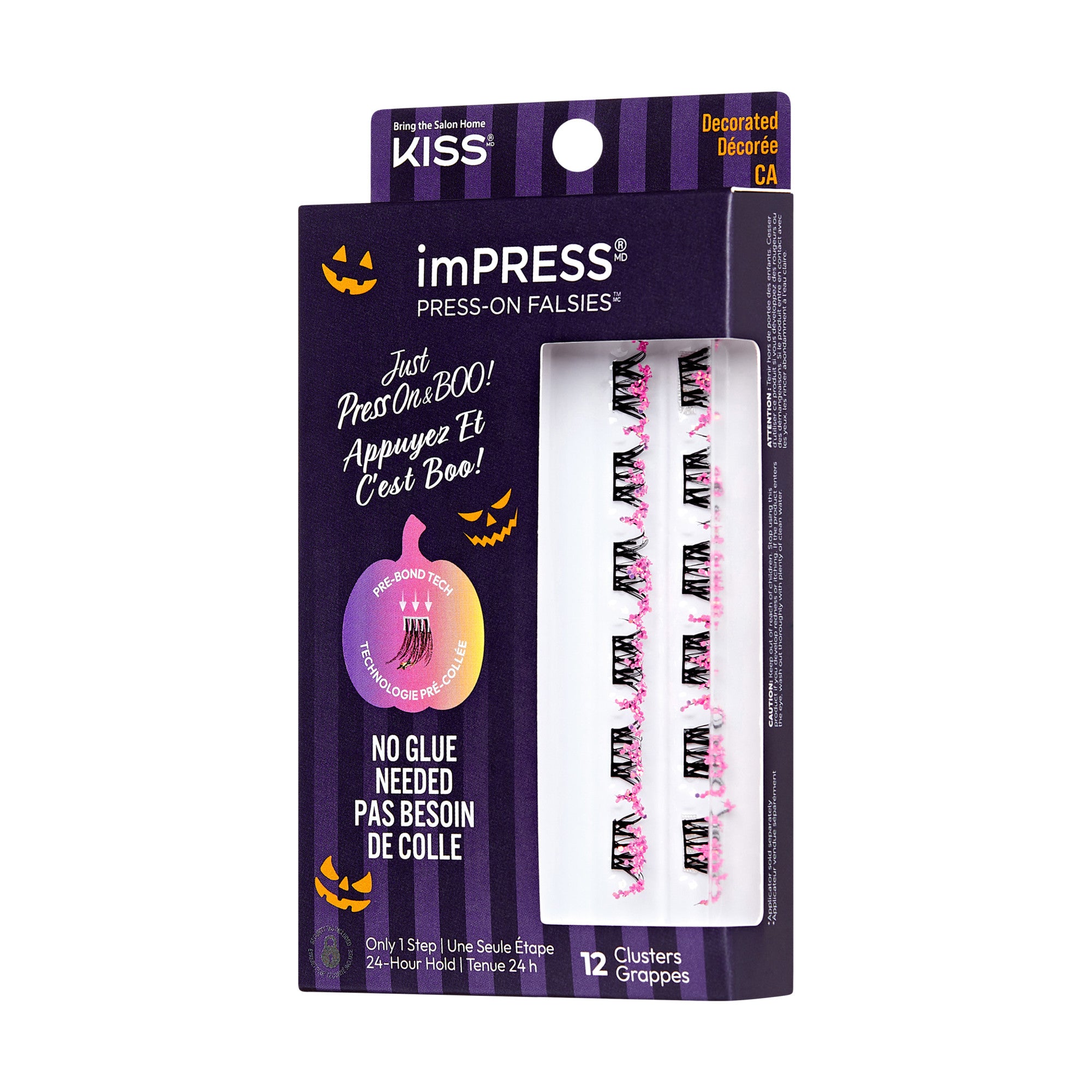 imPRESS Falsies Self Adhesive Eyelashes Halloween Minipack - Pixie Dust