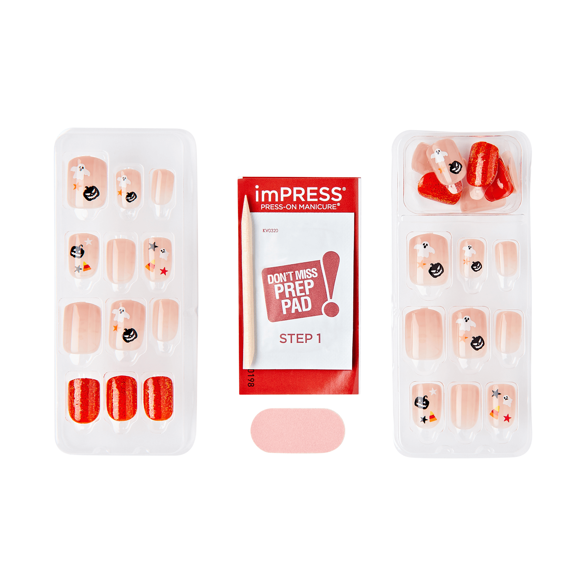 imPRESS Halloween Press On Nails - BOO