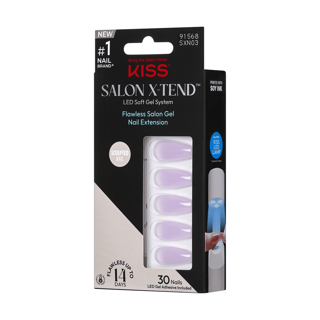 KISS Salon X-tend Color Gel Nails - Gimme