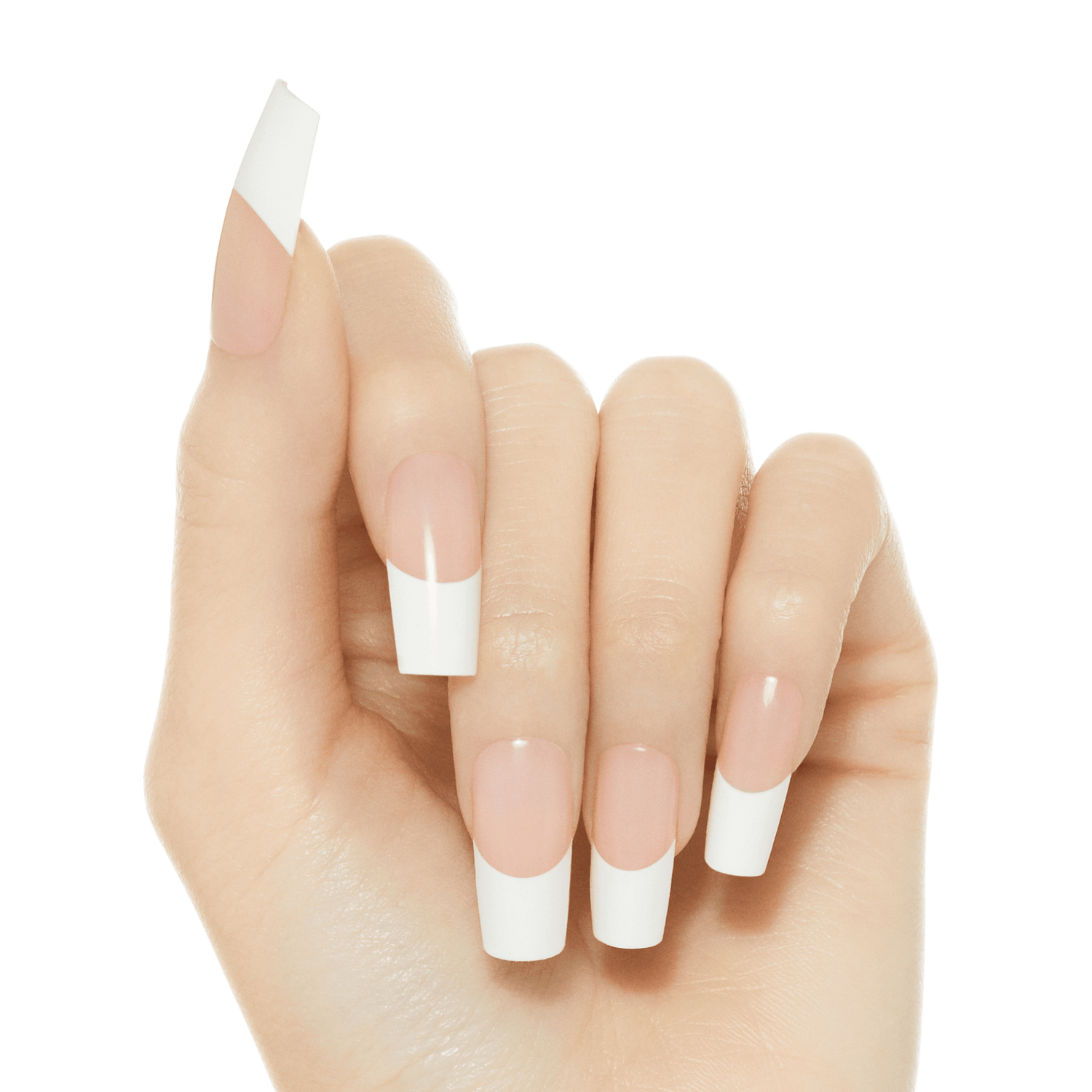 KISS Salon Acrylic French Nails - Paris Lover