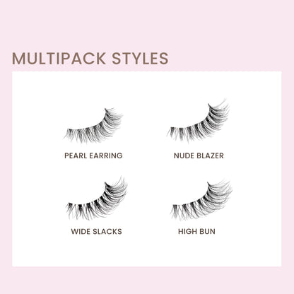 KISS The New Natural Lash 4-Pair Multipack - Nude Blazer