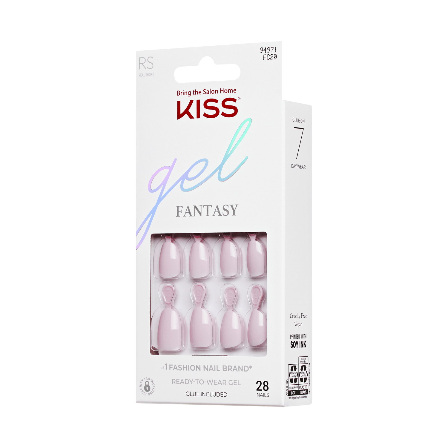 KISS Gel Fantasy Nails - Stay Beautiful