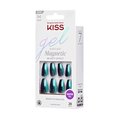 KISS Gel Fantasy Magnetic Nails - Chameleon