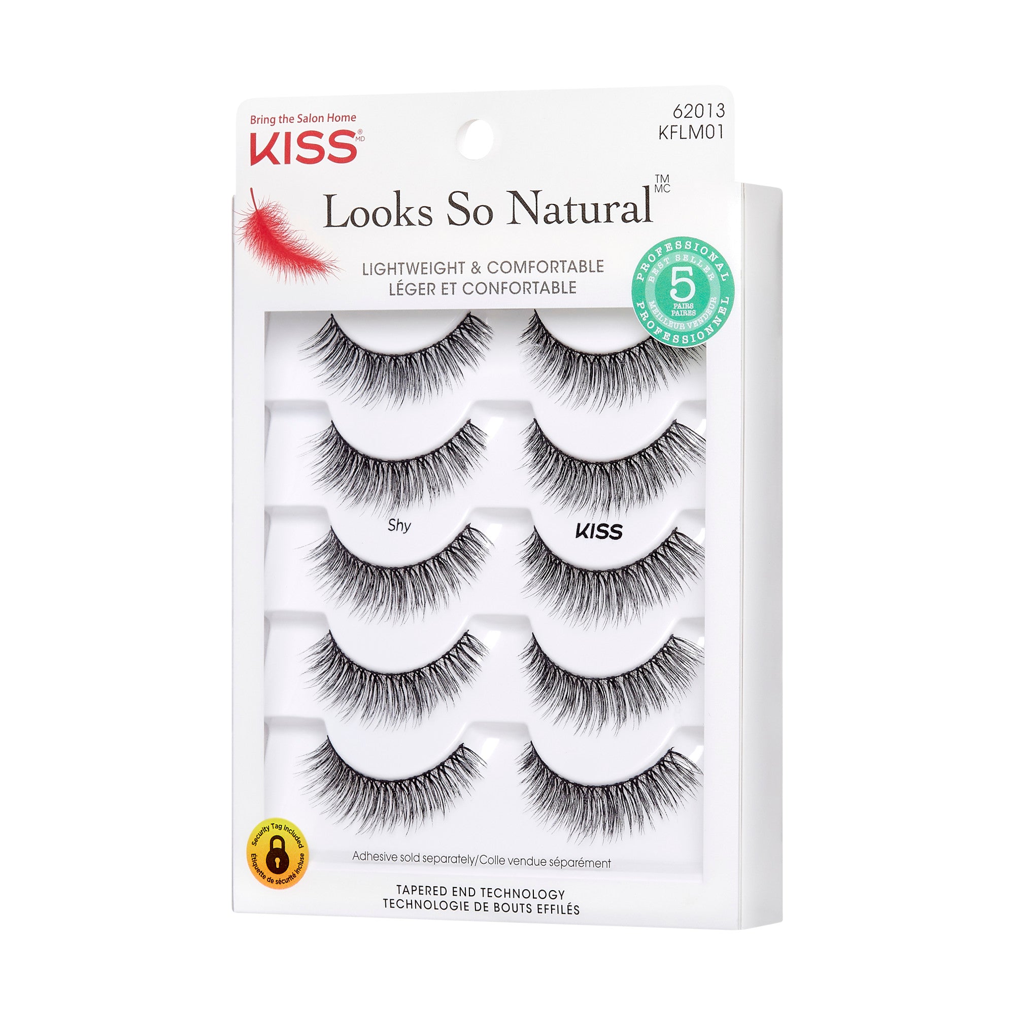 KISS Looks So Natural False Eyelashes Multipack - Shy