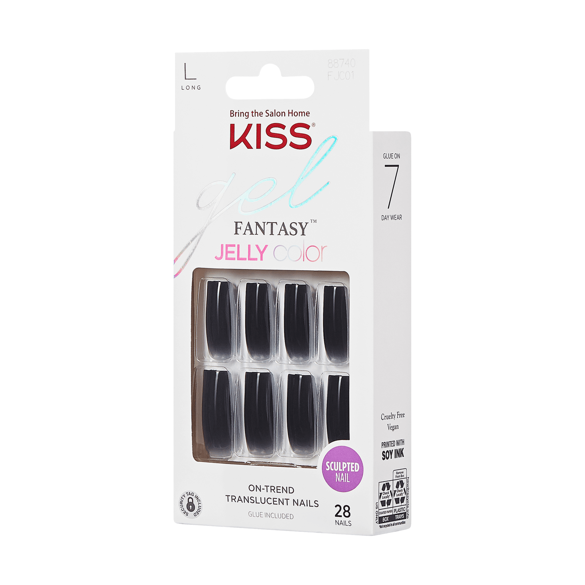 KISS Jelly Fantasy Nails - Jelly Gelée