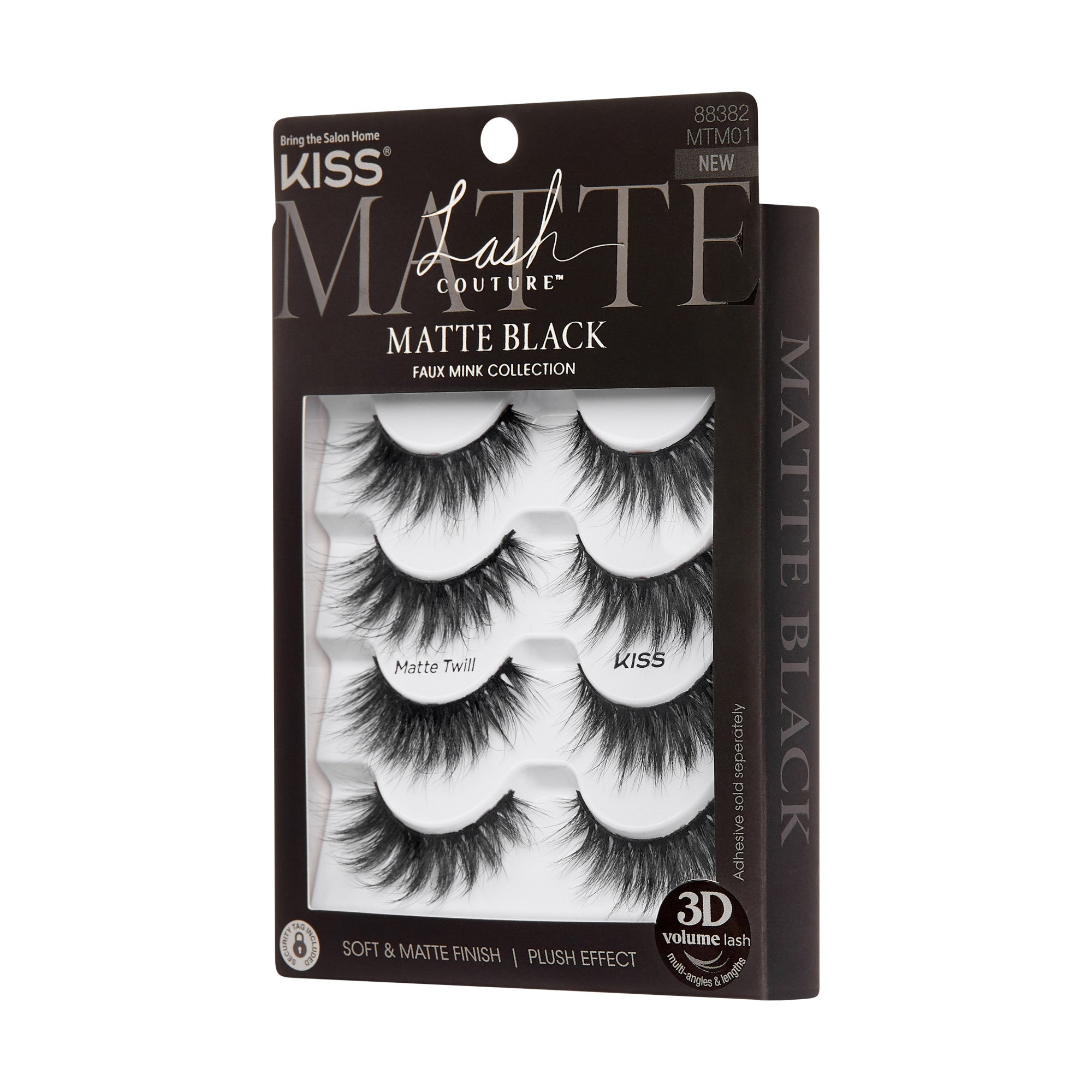 Packaging for KISS Lash Couture false lash multipack in &