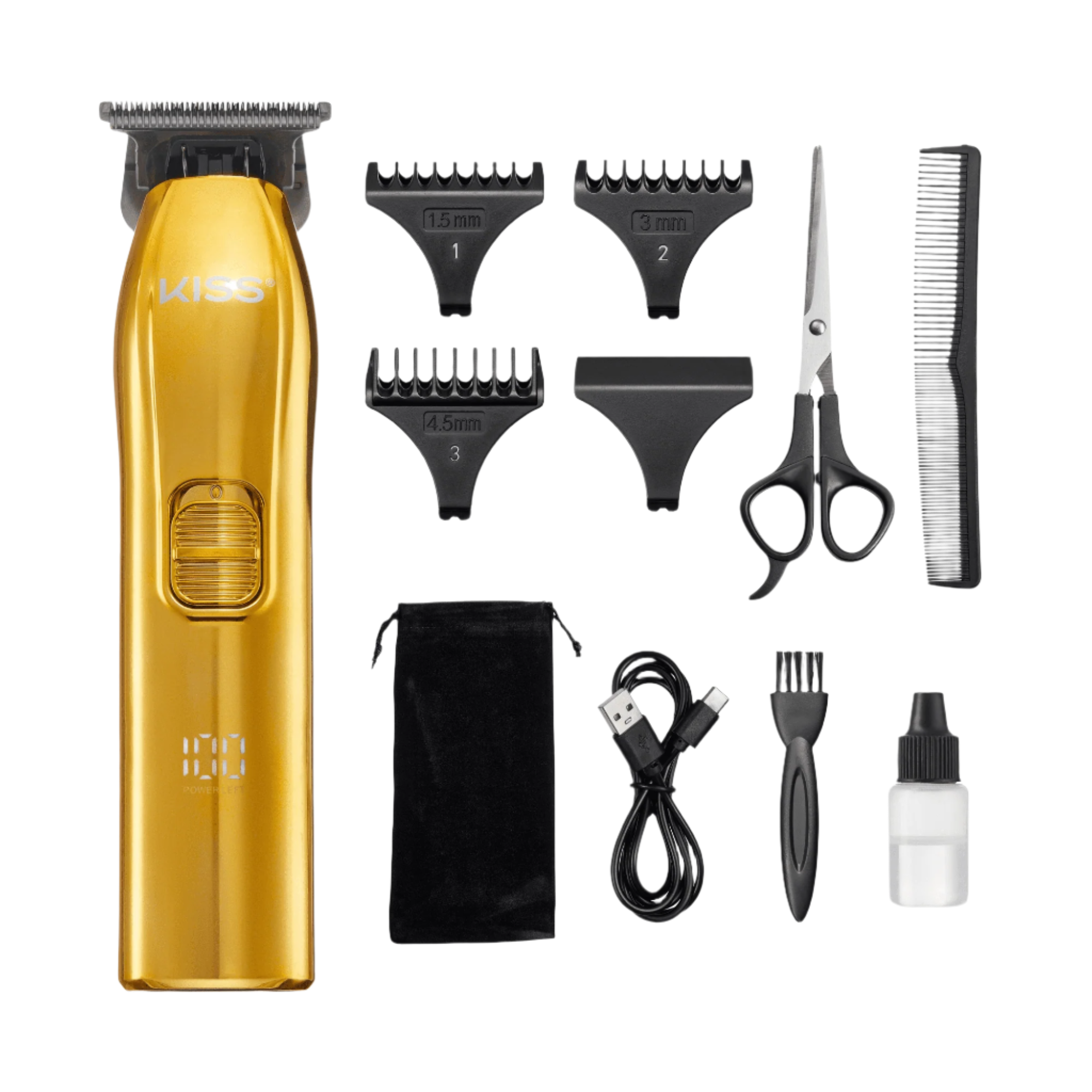 KISS Cordless T-Blade Beard &amp; Hair Trimmer