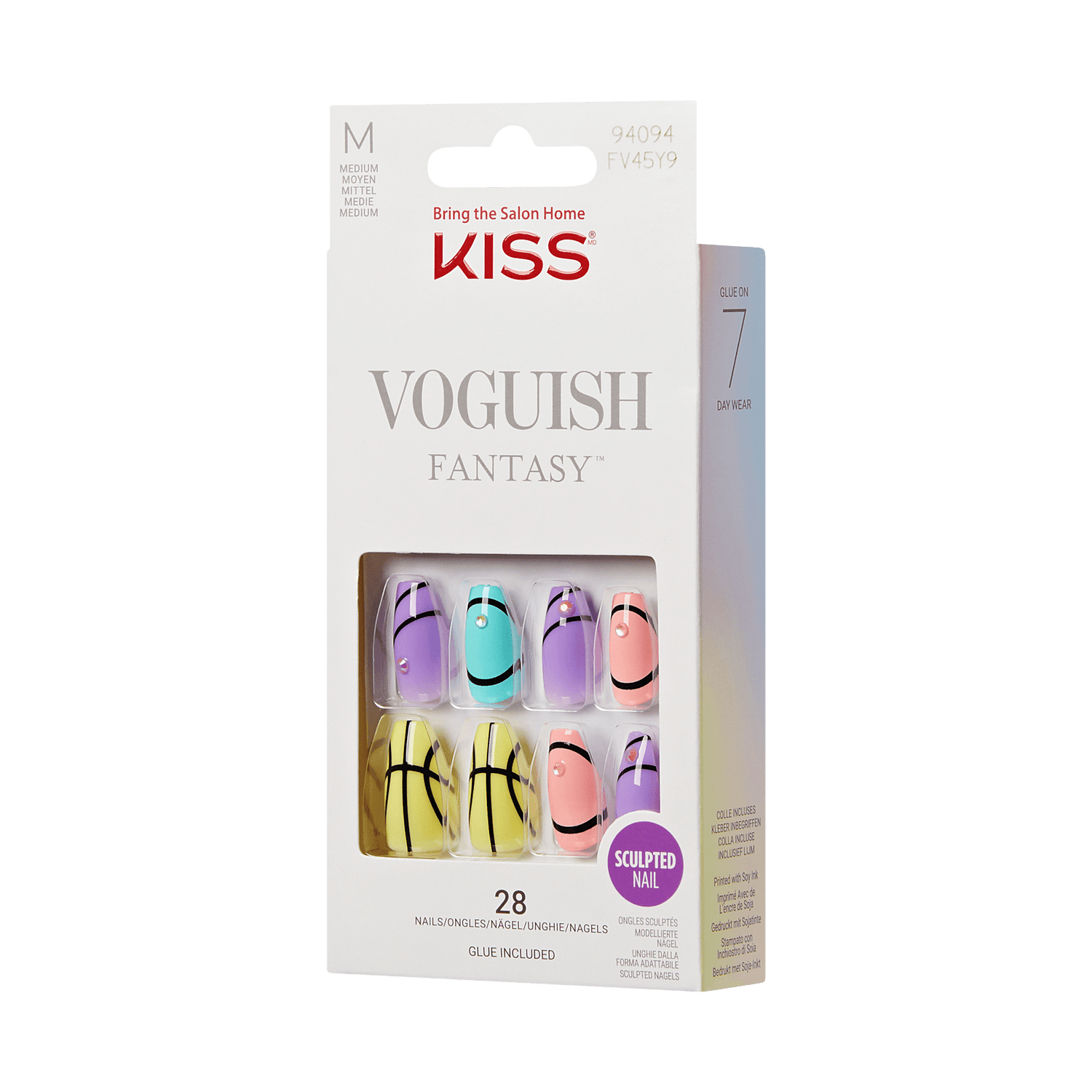 KISS Voguish Fantasy Sports Nails - Be the Best