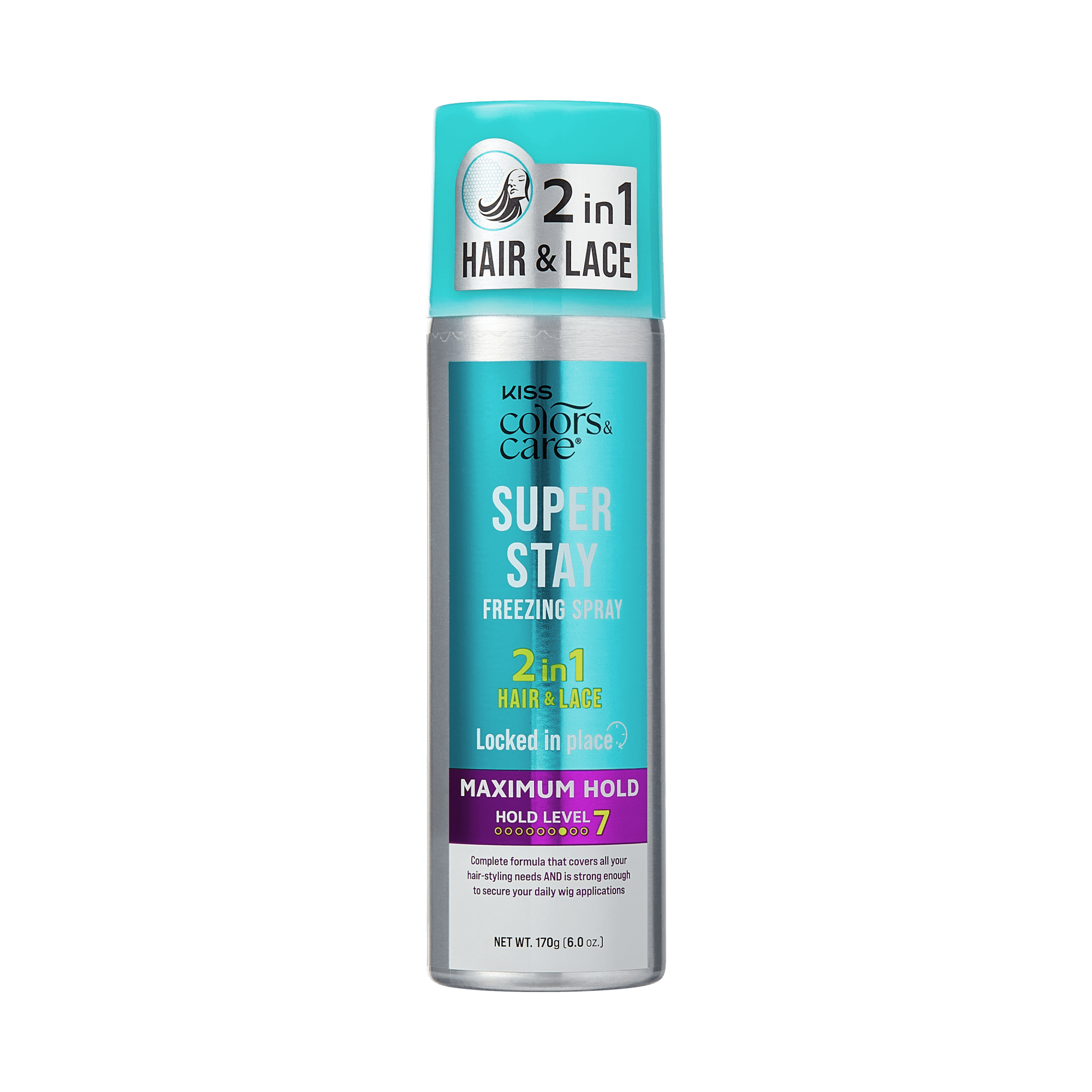 KISS Colors &amp; Care Super Stay Freezing Spray 6 oz.