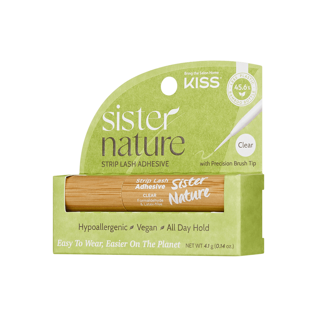 KISS Sister Nature Strip Lash Adhesive - Clear