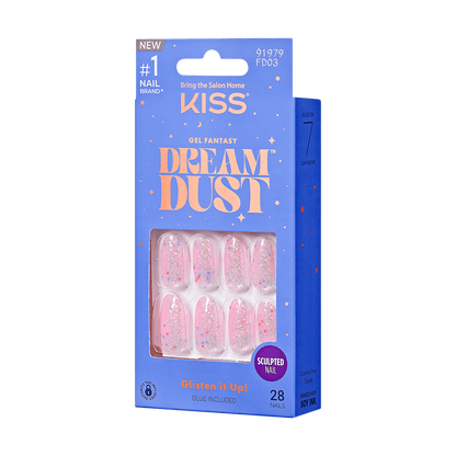 KISS Gel Fantasy Dreamdust Nails - Diamonds 4 Me