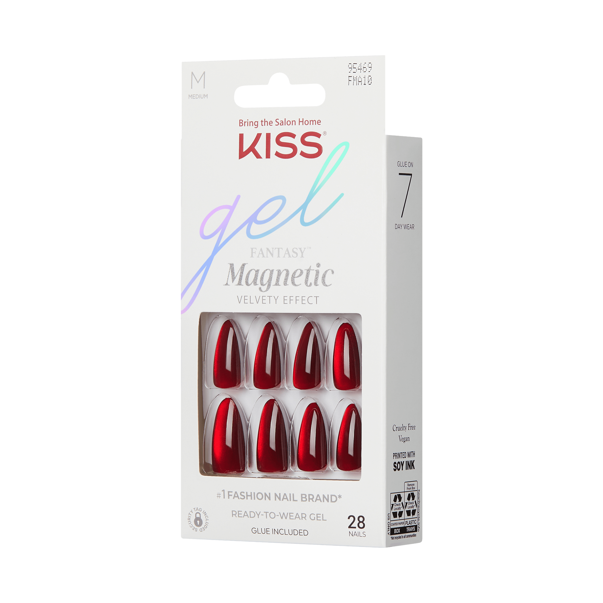 KISS Gel Fantasy Magnetic Press On Glue Nails - BeatBelles