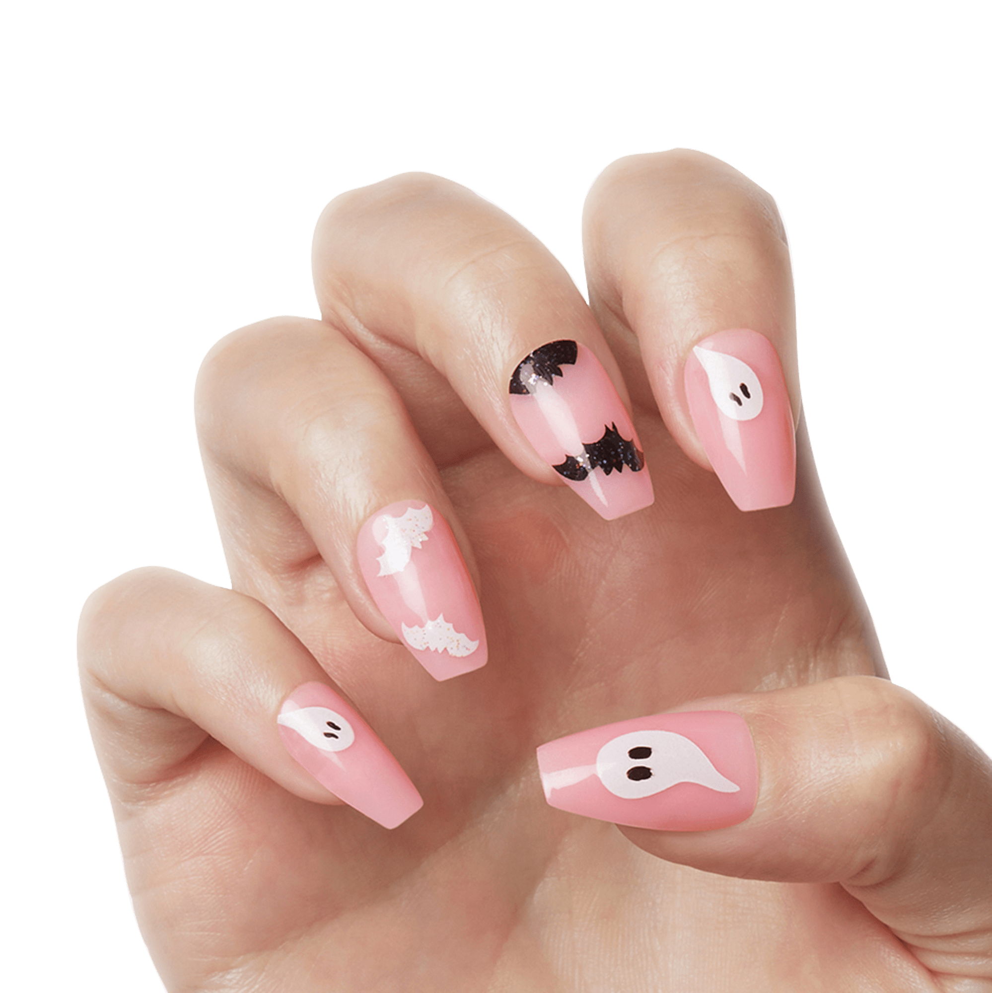 KISS Voguish Fantasy Glow-In-The-Dark Halloween Press On Glue Nails  - Lion Tamers