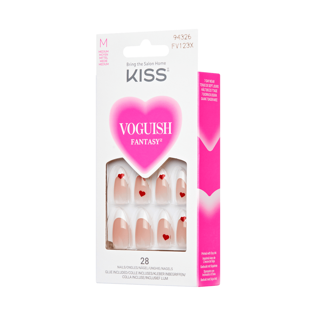 KISS Voguish Fantasy Valentine’s Day Nails - Love Rain