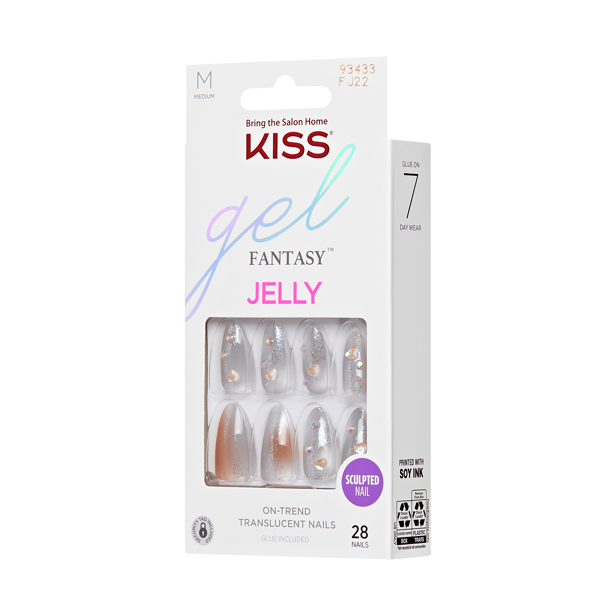 KISS Gel Fantasy Jelly Nails - Jelly Princess